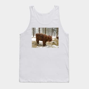 Scottish Highland Cattle Calf 1630 Tank Top